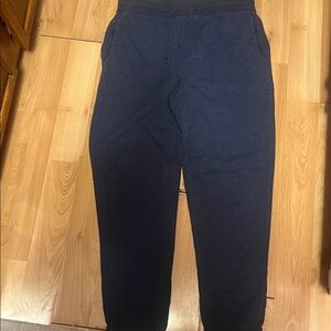 32 Heat Men Blue Sweatpants joggers lounge Casual Size L